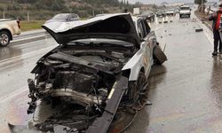 Kahramanmaraş’ta kontrolden çıkan otomobil ağaca çarptı: 1 yaralı