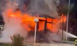 Kahramanmaraş’ta baraka yangını korkuttu!