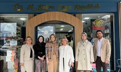 Kahramanmaraş Eczacılar Odası Başkanı Ebru Kaya’dan bayram ziyareti!