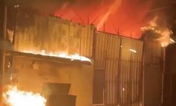 Kahramanmaraş’ta depo yandı!