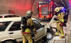 Kahramanmaraş Sezai Karakoç Tüneli’nde Kaza: 1 Yaralı