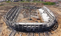Kahramanmaraş Stadyumu Hızla Yükseliyor!