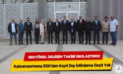 Kahramanmaraş SGK’dan Kayıt Dışı İstihdama Geçit Yok: Sektörel Değişim Takibi Sıkılaştırdı!