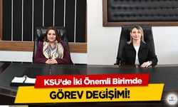 KSÜ’de İki Önemli Birimde Görev Değişimi!