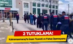 Kahramanmaraş’ta İnsan Ticareti ve Fuhuş Operasyonu: 2 Tutuklama!