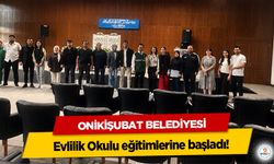 Onikişubat Belediyesi Evlilik Okulu eğitimlerine başladı!