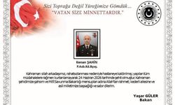 Şehit Kenan Şahin Kimdir? Fırat Kalkanı'nda Şehit Olan Piyade Astsubay Kıdemli Başçavuş'un Hayatı