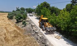 Büyükşehir, Andırın Kırsalında Yol Yatırımlarını Sürdürüyor!
