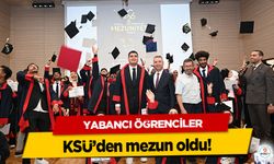 Yabancı Öğrenciler KSÜ’den mezun oldu!