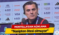 Montella'dan Açıklama: “Nasipten ötesi olmuyor”