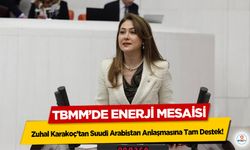 TBMM’de Enerji Mesaisi: Zuhal Karakoç’tan Suudi Arabistan Anlaşmasına Tam Destek