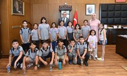 Başkan Görgel, Minik Öğrencileri Ağırladı!