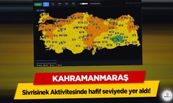 Kahramanmaraş Sivrisinek Aktivitesinde hafif seviyede yer aldı!