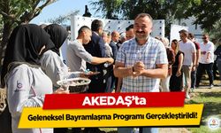 AKEDAŞ’ta Geleneksel Bayramlaşma Programı Gerçekleştirildi