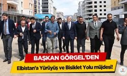 Başkan Görgel’den Elbistan’a Yürüyüş ve Bisiklet Yolu müjdesi!