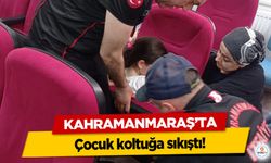 Kahramanmaraş’ta Koltuğa Sıkışan Çocuk İçin Seferber Oldular