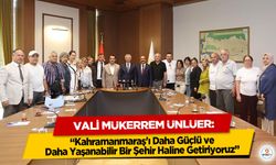 Vali Mükerrem Ünlüer: “Kahramanmaraş'ı Daha Güçlü ve Daha Yaşanabilir Bir Şehir Haline Getiriyoruz”