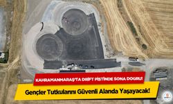 Kahramanmaraş’ta drift pistinde sona doğru! Gençler Tutkularını Güvenli Alanda Yaşayacak