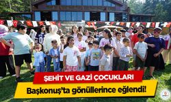 Şehit ve Gazi Çocukları Başkonuş’ta gönüllerince eğlendi!