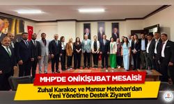 MHP'de Onikişubat mesaisi! Zuhal Karakoç ve Mansur Metehan'dan Yeni Yönetime Destek Ziyareti