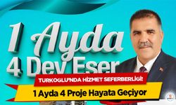 Türkoğlu’nda hizmet seferberliği! 1 Ayda 4 Proje Hayata Geçiyor