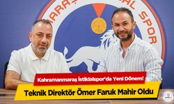 Kahramanmaraş İstiklalspor'da Yeni Dönem! Teknik Direktör Ömer Faruk Mahir Oldu