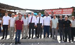 Vali Ünlüer ve Başkan Görgel, Trabzon Caddesi ile Demirciler Çarşısı’nda İncelemelerde Bulundu!