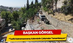 Başkan Görgel; “Tarihi Kahramanmaraş Kalemizde Çalışmalar Tamamlanıyor”