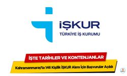 Kahramanmaraş’ta 146 Kişilik İŞKUR Alımı İçin Başvurular Açıldı! İşte Tarihler ve Kontenjanlar
