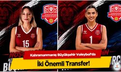 Kahramanmaraş Büyükşehir Voleybol’da İki Önemli Transfer!