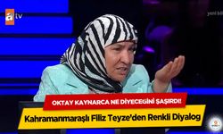 Oktay Kaynarca Ne Diyeceğini Şaşırdı! Kahramanmaraşlı Filiz Teyze’den Renkli Diyalog