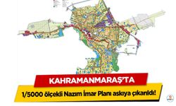 Kahramanmaraş’ta 1/5000 ölçekli Nazım İmar Planı askıya çıkarıldı!