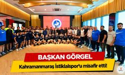 Başkan Görgel, Kahramanmaraş İstiklalspor’u misafir etti!