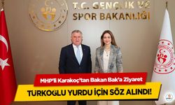 MHP’li Karakoç’tan Bakan Bak’a Ziyaret: Türkoğlu Yurdu İçin Söz Alındı!