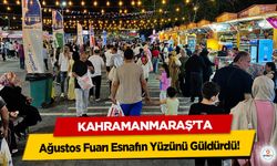 Kahramanmaraş’ta Ağustos Fuarı Esnafın Yüzünü Güldürdü!
