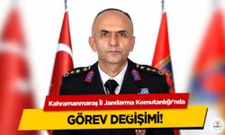 Kahramanmaraş İl Jandarma Komutanlığı'nda Görev Değişimi
