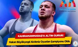 Kahramanmaraş’a altın gurur! Hakan Büyükçıngıl Akdeniz Oyunları Şampiyonu Oldu