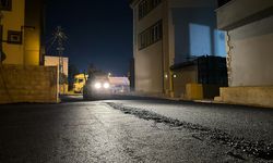 Dulkadiroğlu Yahya Kemal’de Gece Asfalt Mesaisi!