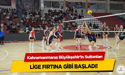 Kahramanmaraş Büyükşehir’in Sultanları Lige Fırtına Gibi Başladı!