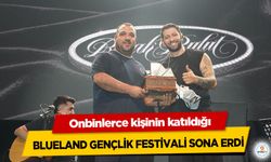 Onbinlerce kişinin katıldığı Blueland Gençlik Festivali Sona Erdi