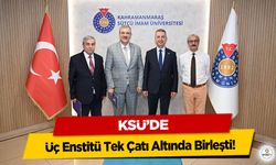 KSÜ’de Üç Enstitü Tek Çatı Altında Birleşti!