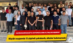 Kahramanmaraş’ta kuyumcuların altınları nerede? Büyük soygunda 12 şüpheli yakalandı, altınlar bulunamadı