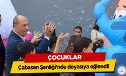 Çocuklar Çabasan Şenliği’nde doyasıya eğlendi!