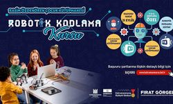 Kahramanmaraş’ta “Robotik Kodlama Kursu” başlıyor!