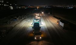Büyükşehir, Hastane Yollarındaki Dönüşümünü Gece Gündüz Sürdürüyor!