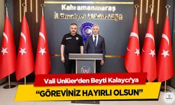 Vali Ünlüer’den Beyti Kalaycı’ya: “Göreviniz Hayırlı Olsun”