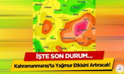 Kahramanmaraş’ta Yağmur Etkisini Artıracak! İşte Son Durum…