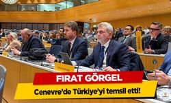 Fırat Görgel, Cenevre’de Türkiye’yi temsil etti!