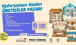 Kahraman Kadın Üreticiler Pazarı Kuruluyor!