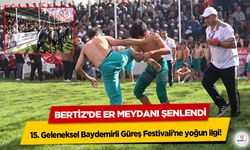 Bertiz’de Er Meydanı Şenlendi: 15. Geleneksel Baydemirli Güreş Festivali’ne yoğun ilgi!